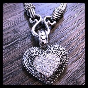 Lia Sophia Heart Locket Necklace